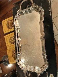 Silver Plate Tray