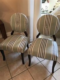 Like New Fabric Chairs