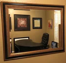 Decorative Mirror w Beveled Glass