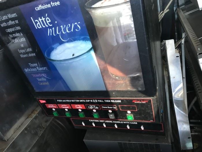 Commercial latte mixer