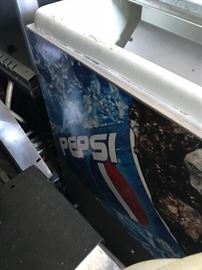 Large Pepsi cooler