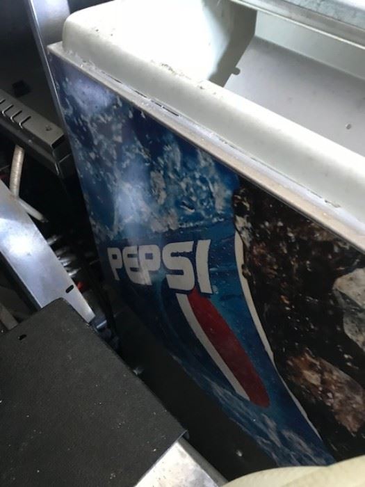 Large Pepsi cooler