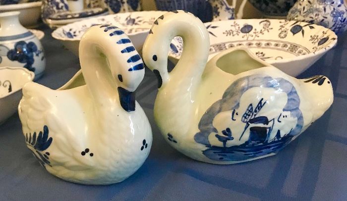 Delft pottery collection