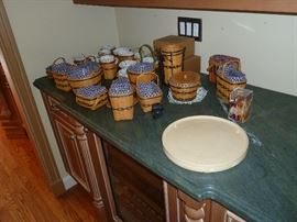 A Lot of Longaberger Miniatures