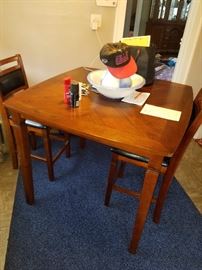 Dining Pub Table and 2 chairs