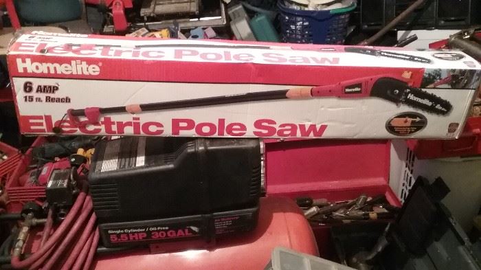 Brand new electric pole saw