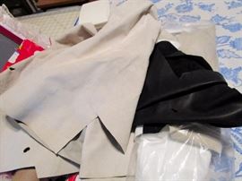 Leather sheets and rolls