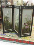 Hand Painted Folding Screen