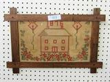 Arts & Crafts Framed Needlework