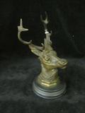 Deer Head Inkwell