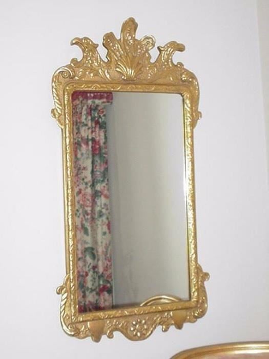 Another gold leaf mirror