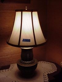 Cloisonne lamp