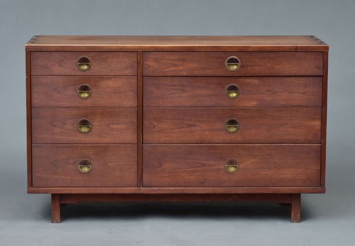 Edward Wormley for Dunbar with large dovetailed edges                                                                           bid today thru March 24th at www.fairfieldauction.com