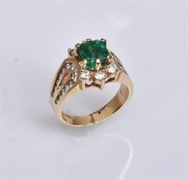 emerald ring                                                                                               bid today thru March 24th at www.fairfieldauction.com