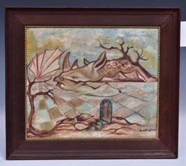 attributed to Oscar Dominguez