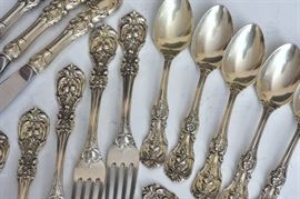 Reed & Barton "Francis I" flatware service, 83 pcs
