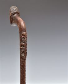 Maori walking stick