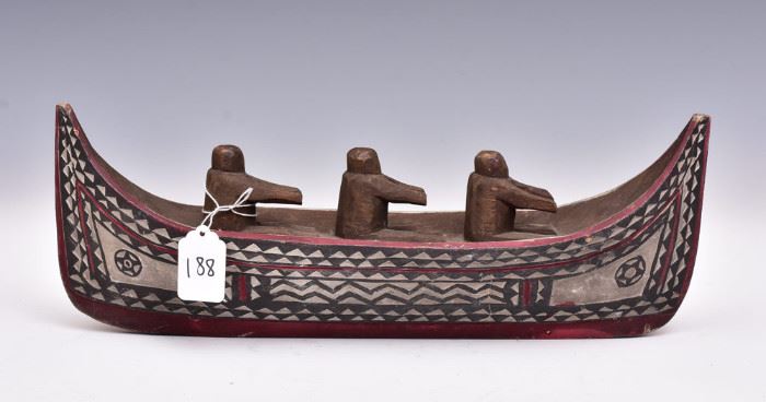 Admiralty Islands Miniature Canoe