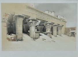 David Roberts litho Egypt, pub. Moon, 1847