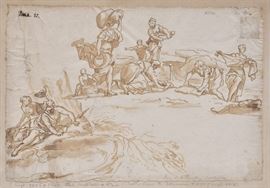 old master drawing
possibly by Piola