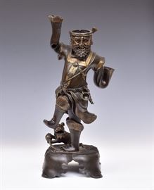 early Chinese bronze soldier