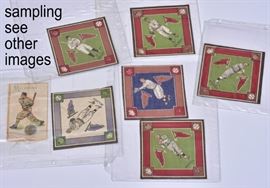 lot of pre-war baseball cards and felts Bid today thru March 24th at www.fairfieldauction.com