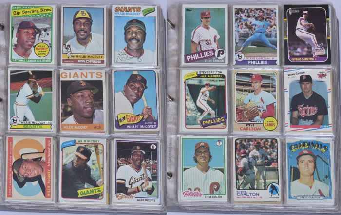 Collection of postwar baseball cards including stars, Mickey Mantle, etc.                                                      Bid today thru March 24th at www.fairfieldauction.com
