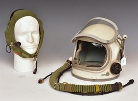 Soviet high altitude flight suit and helmet Bid today thru March 24th at www.fairfieldauction.com