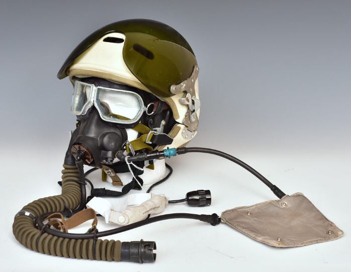 Soviet Mig Fighter Pilot Helmet                                                      Bid today thru March 24th at www.fairfieldauction.com