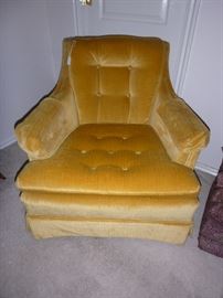 Fun pair of vintage accent chairs