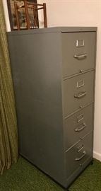 File cabinet on rollers