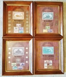 Coin and stamp sets