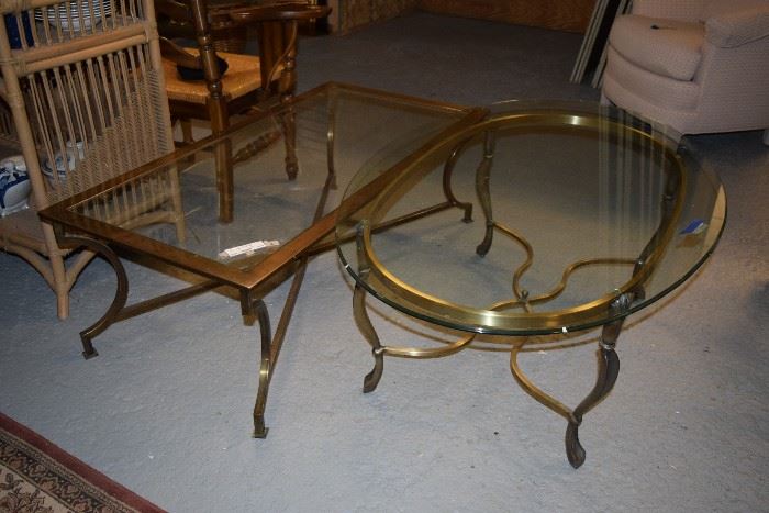 brass coffee tables