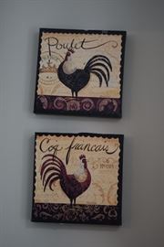rooster wall art