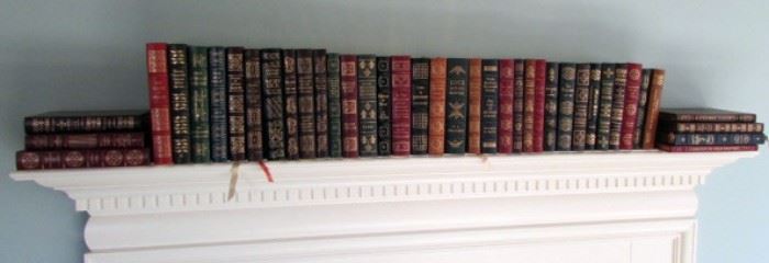 Collection of Easton Press leather bound books, sold individually