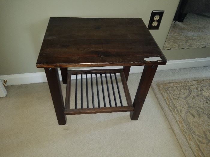 One of 3 matching side tables