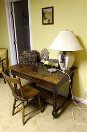 Desk and Chair, vintage