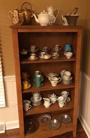 teapots, more china