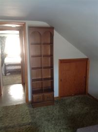 Very nice wooden shelving ...$65