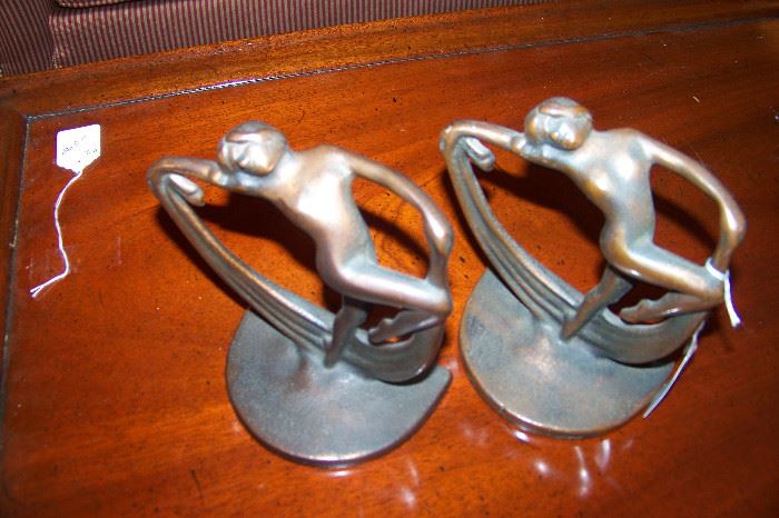 Pair 1930's bookends