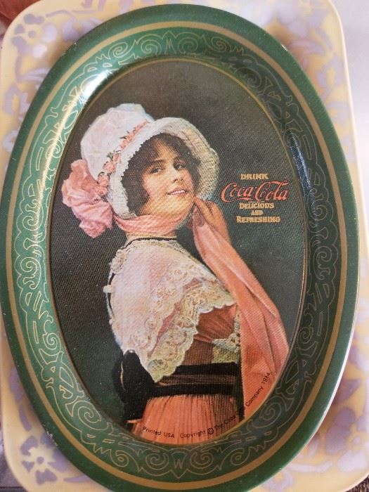 1914 Coca-Cola "Change" Tray (1970)