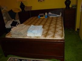 Mahogany BR..see more pics..it's unique & nice..has killer nightstands!