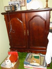 Cabinet (back is punched out for tv)