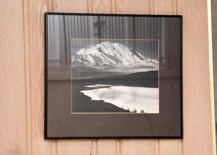 Framed Ansel Adams Photography (numbered on back)