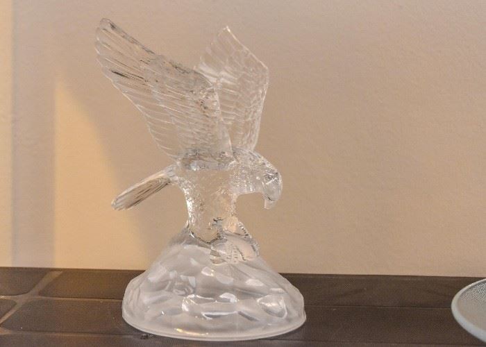 Glass Eagle Statue
