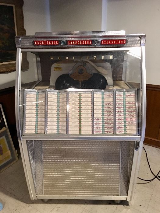 Wurlitzer - works well and is filled with great 45s