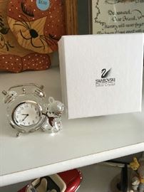 Swarovski Crystal "Kris" Clock