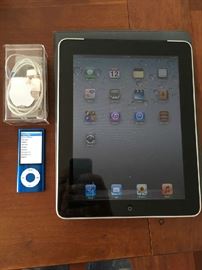 1st Gen iPad and iPod Nano