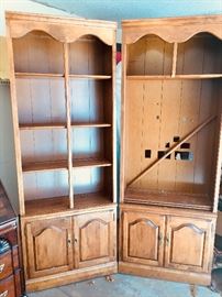 Ethan Allen bookshelves