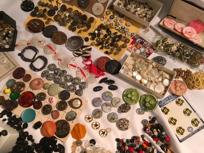 Antique and Vintage Button Collection